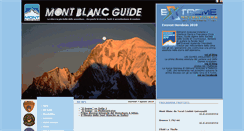 Desktop Screenshot of montblancguide.it